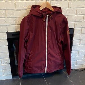 Element Men's Size Medium Hooded Windbreaker Jacket - Maroon